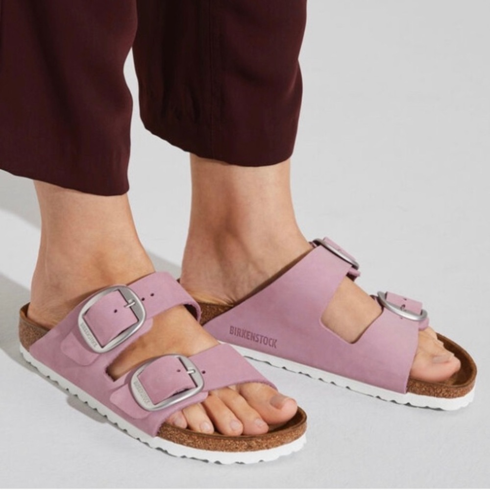 Birkenstock Arizona Big Buckle Nubuck Leather